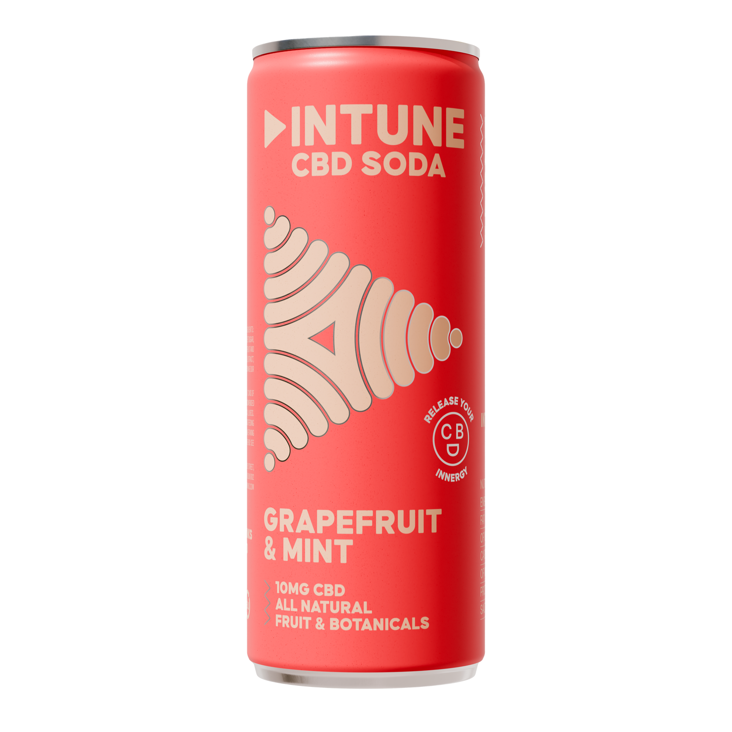 INTUNE GRAPEFRUIT & MINT CBD SODA