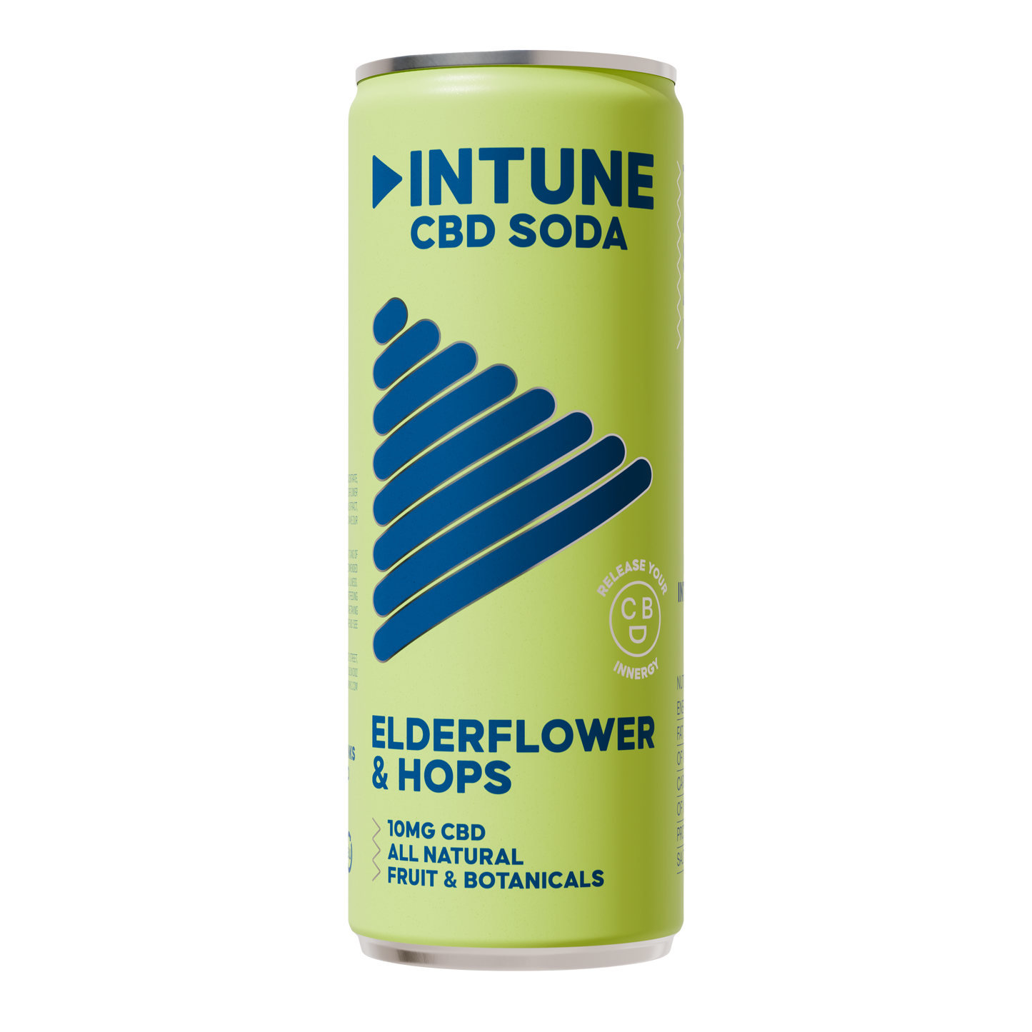 INTUNE ELDERFLOWER & HOPS CBD SODA
